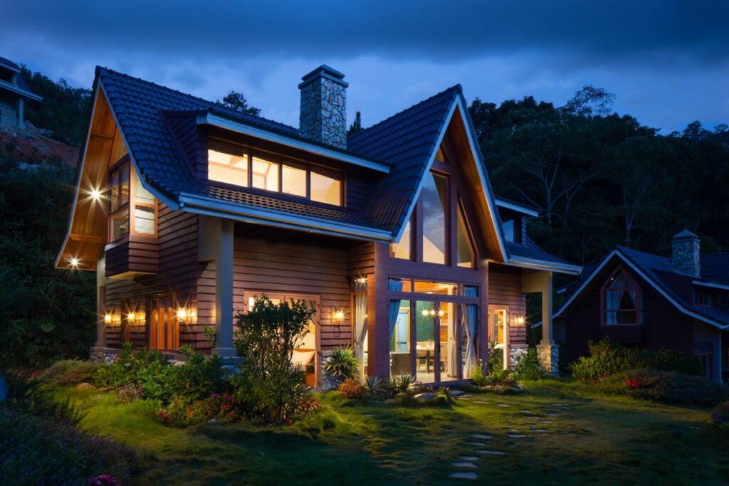 Single family home exterior for property tax assessment